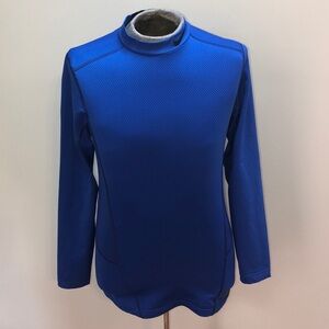 Nike Pro Combat Blue Large Compression Shirt